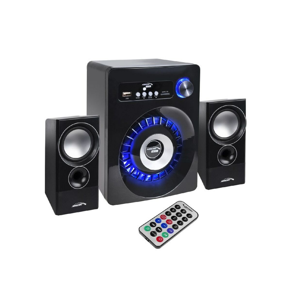 PC Zvučnici AudioCore AC910 Crna 10 W